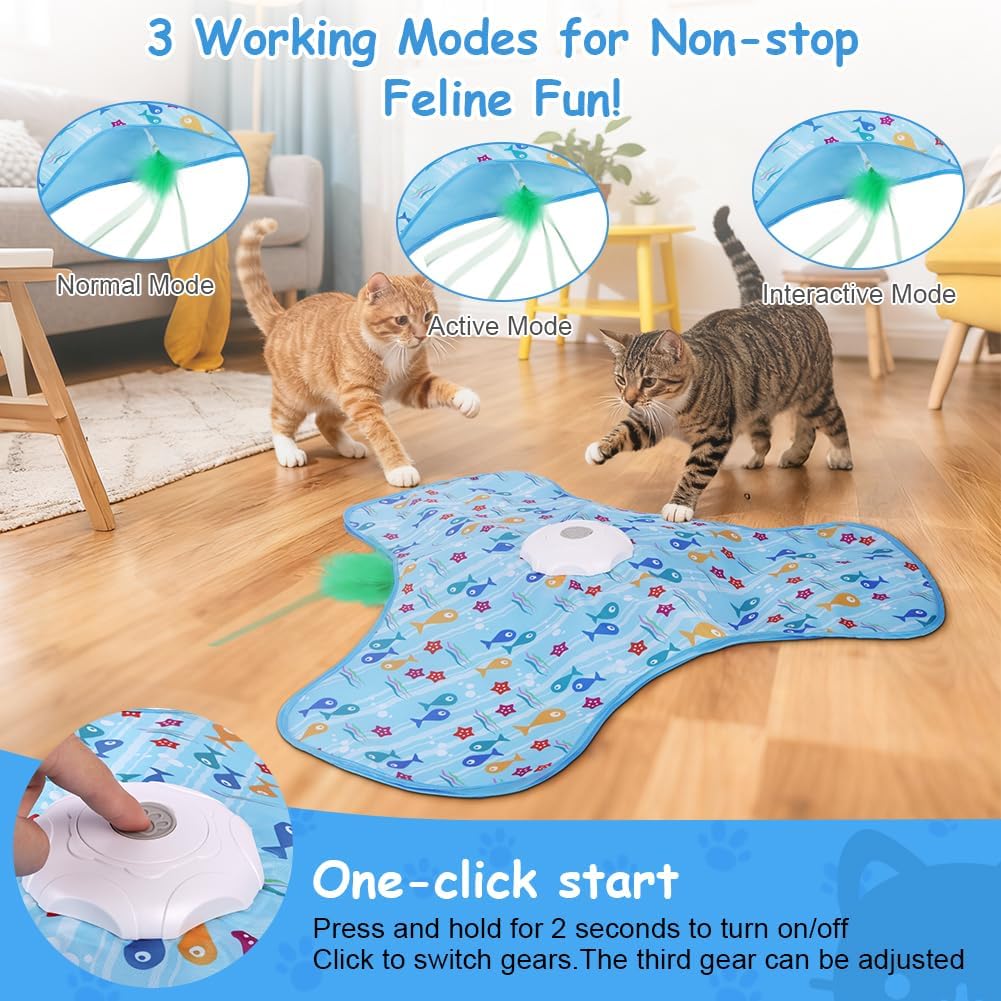 Interactive Cat Toys for Indoor Cats & Dogs