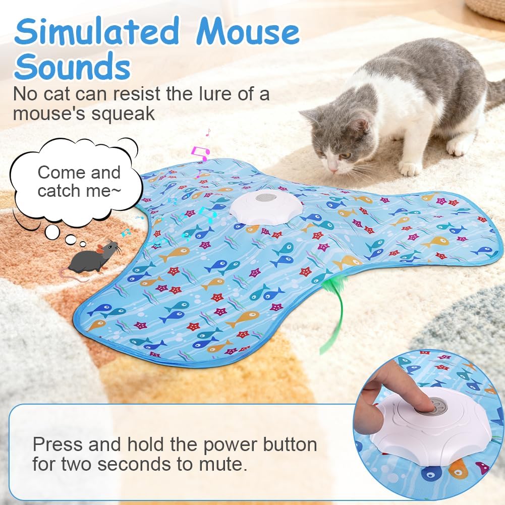 Interactive Cat Toys for Indoor Cats & Dogs