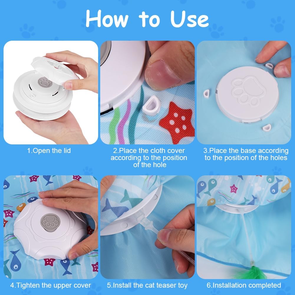 Interactive Cat Toys for Indoor Cats & Dogs
