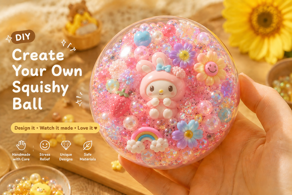 Squeeze your own creation -- Create Your Own Handmade Squishy Ball